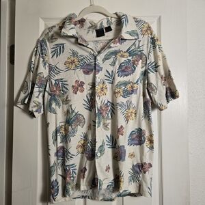 Tropical Floral Men's Shirt
